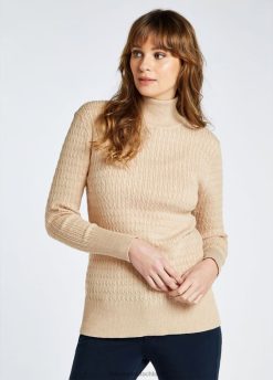Auster 20XZ4761 Dubarry Hacketstown-Pullover mit Trichterkragen Kleidung Frauen