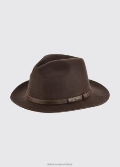 braun 20XZ4391 Dubarry Grenz-Fedora-Hut Zubehör Frauen