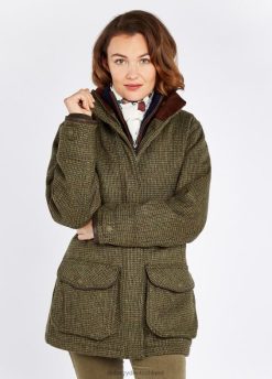 Heide 20XZ4169 Dubarry Ballynahinch-Tweed-Schießjacke Kleidung Frauen