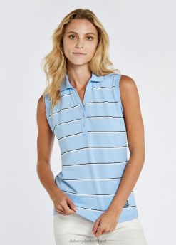 heller Himmel 20XZ4148 Dubarry Gracehill gestreiftes Polo Kleidung Frauen