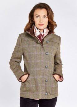 Holzrose 20XZ4231 Dubarry Adlerfarn-Tweedjacke Kleidung Frauen