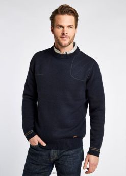 Marine 20XZ41023 Dubarry Pullover mit Rundhalsausschnitt von Clarinbridge Kleidung Männer