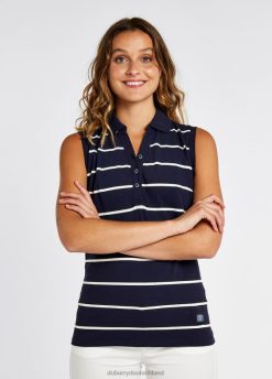 Marine 20XZ4149 Dubarry Gracehill gestreiftes Polo Kleidung Frauen