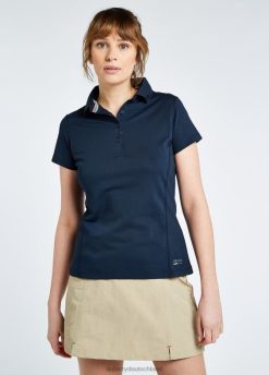 Marine 20XZ4294 Dubarry Martinique-Kurzarm-Polo Kleidung Frauen