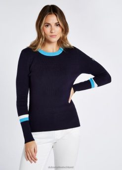Marine-Multi 20XZ4596 Dubarry Tolka-Pullover Kleidung Frauen