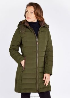 Olive 20XZ4185 Dubarry Ballybrophy-Steppjacke Kleidung Frauen