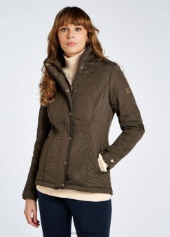 Olive 20XZ4205 Dubarry Camlodge-Steppjacke Kleidung Frauen