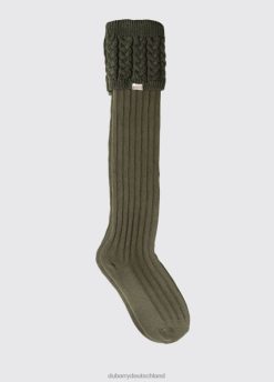 Olive 20XZ4346 Dubarry Trinity-Socken Zubehör Frauen