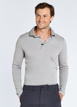 Platin 20XZ41027 Dubarry Freshford Langarm-Polo Kleidung Männer