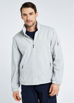 Platin 20XZ4981 Dubarry Kroatien-Fleece-gefütterte Crew-Jacke Kleidung Männer