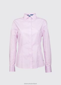 Rosa 20XZ4594 Dubarry Hemd mit Petunien-Blumenbesatz Kleidung Frauen