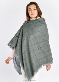 Sauerampfer 20XZ4283 Dubarry Haselholz-Tweed-Poncho Kleidung Frauen