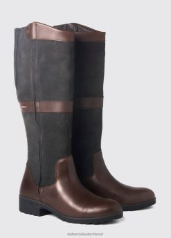 Schwarz Braun 20XZ433 Dubarry Sligo Country-Stiefel Schuhwerk Frauen