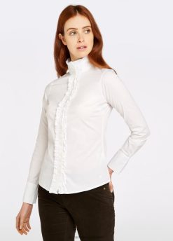 Weiß 20XZ4179 Dubarry Kamille-Shirt Kleidung Frauen