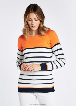 Weiß 20XZ4675 Dubarry Glenties-Pullover Kleidung Frauen