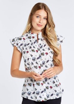 weiß-multi 20XZ4779 Dubarry wilderes Hemd Kleidung Frauen