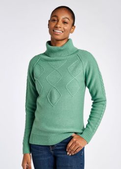 Zierapfel 20XZ4704 Dubarry Grober Rollkragenpullover von Belleek Kleidung Frauen